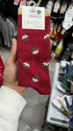 جوراب چتیک ساق‌دار زنانه طرح دار chetic