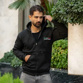 سویشرت مردانه مشکی مدل Yazdan