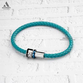 دستبند مون بلان Bracelet Montblanc 1858 (آبی)