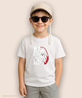 تیشرت بچگانه طرح خانه کاغذی کد 932