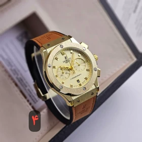 ساعت مردانه برند هابلوت HUBLOT موتور کوارتز کیفیت AAA
