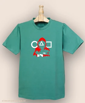 تیشرت مردانه و زنانه طرح اسکویید گیم کد 933