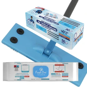 تی همراه با دستمال مرطوب mr.OXY