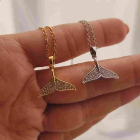 گردنبند زنانه دم وال