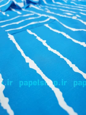 شومیز مانتویی راه راه پری