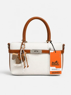 کیف دستی/دوشی زنانه بنو مدل هرمس کد BENO 5119 (سفید)