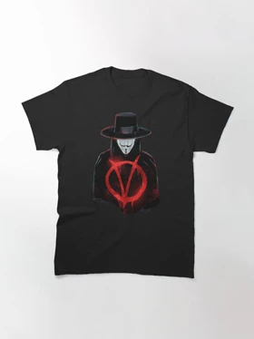 تیشرت وی فور وندتا | V for Vendetta Classic کد 249789