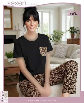 تیشرت وشلوار سایز نرمال sexen کد 13294