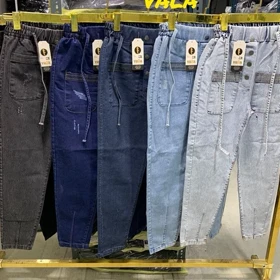 شلوار زنانه جین مام استایل