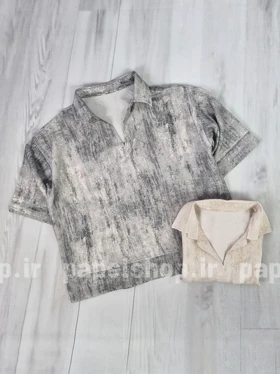 شومیز گازوئیلی جلو بسته