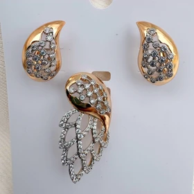 نیم ست طرح ققنوس ژوپینگ بدون زنجیر