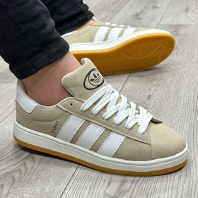 کفش و کتانی مردانه مدل ADIDAS_CAMPUS آدیداس کامپوس رنگ کرم سفید