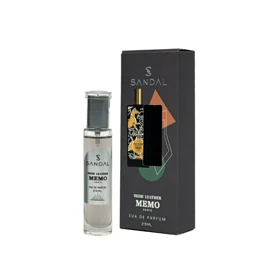عطر جیبی مردانه صندل ممو آیریش لدر SANDALحجم 25 میل