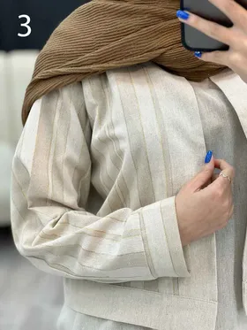 کت و پیراهن لمه دار