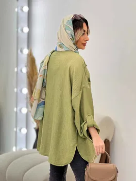 مانتو شومیزی طرح چروک