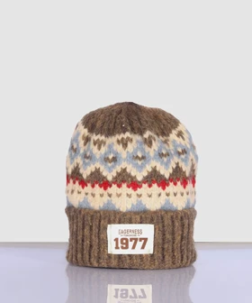 کلاه پشمی زمستانه طرحدار 1977