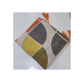 شال نخی طرحدار (طرح برگ)