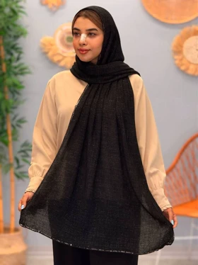 3280-شال لمه دور پولکی