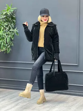 کاپشن سیلیکونی کیف دار