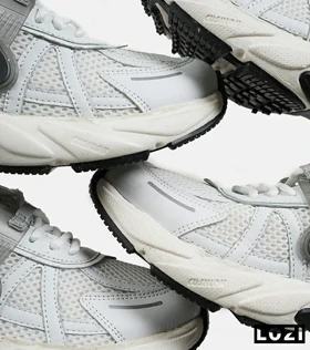 کفش کتانی مردانه و زنانه سفید طوسی کرم Nike cushlon