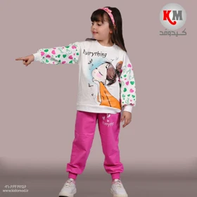 بلوز شلوار دخترانه طرح Everything