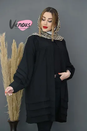 مانتو آستین چین‌دار عروسکی