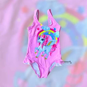 مایو بندی بچگانه طرح یونیکورن