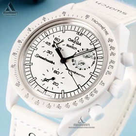 ساعت امگا سواچ سفید Omega x Swatch Speedmaster M00-M2