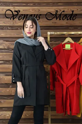 مانتو آستین نگین‌دار