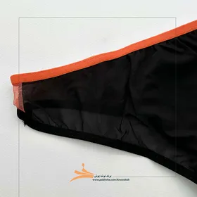 ست مشکی سایه دار نارنجی برند نوشه پوش