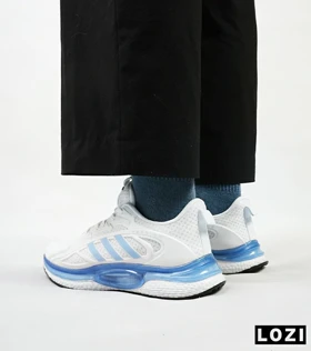 کفش کتانی مردانه سفید آبی ADIDAS UltraBoost