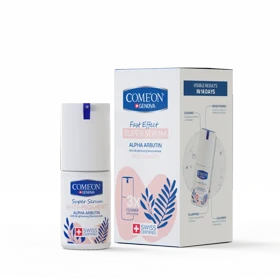 سرم ضد لک صورت کامان Comeon مدل Super Serum حاوی نیاسینامید و آلفا آربوتین حجم 30 میلی‌لیتر