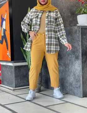 مام کتان رنگی مروارید کد : 101B