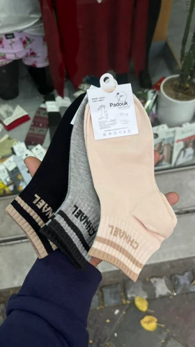 جوراب مچی طرح چنل