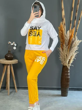 ست تیشرت شلوار سوپر پنبه 1138