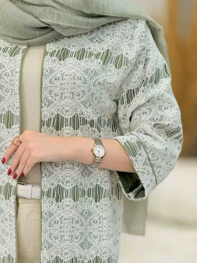 مانتو دانتل مغزی دوزی