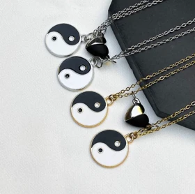 ست گردنبند یین و یانگ مگنتی