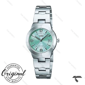 ساعت زنانه کاسیو LTP-1241D-3A سیلور صفحه تیفانی Casio-10275-L