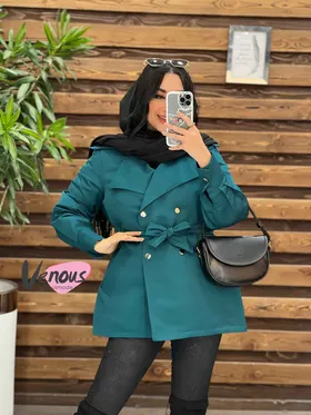 بارانی چهاردکمه آستردار