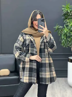 شکت کلاه دار جلو دکمه