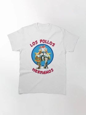 تیشرت breaking bad | تیشرت برکینگ بد طرح Los Pollos Hermanos کد 106062
