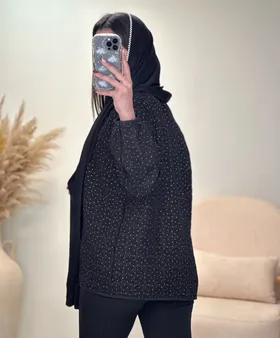 مانتو یقه‌گرد فکورا