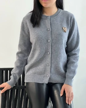 ژاکت بافت مینیمال کد 5199