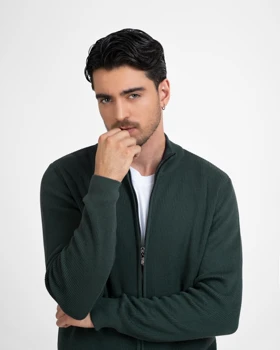 ام کی کالکشن سویشرت و هودی mk-21580-green