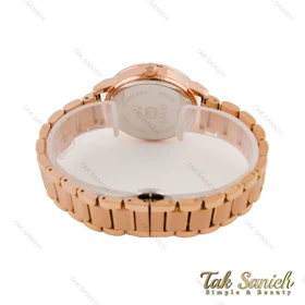 ساعت گوچی زنانه رزگلد صفحه سفید Gucci-5807-L