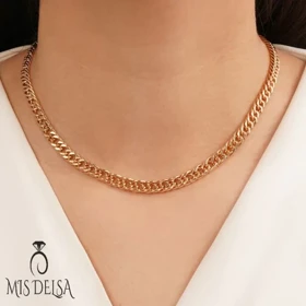 زنجیر ژوپینگ طلایی کارتیر 60 سانت 5.5 میل