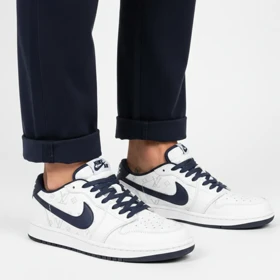 کتانی نایک تراویس، سفید نرم و سبک استایل شیک و روزمره کد 6001