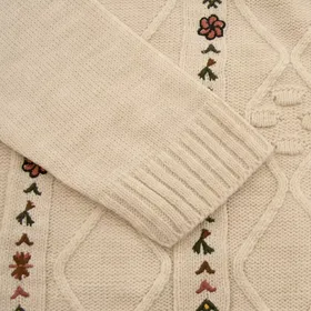 پلیور بافت گلی 22115