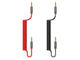 کابل انتقال صدا یوسامز Usams US-SJ256 Spring AUX Cable 1.2m