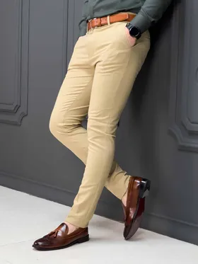 شلوار 3508 ZARA کرم